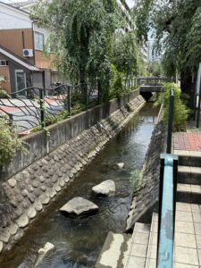 二ヶ領用水沿いの道を歩いて、久地円筒分水へ【ミライワーク溝ノ口センター】