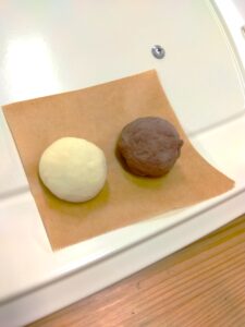 “あんまん”と“ちょこまん”に挑戦しました！【ミライワーク横川センター】